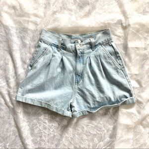 Forever 21 | denim high-waisted shorts, 28”